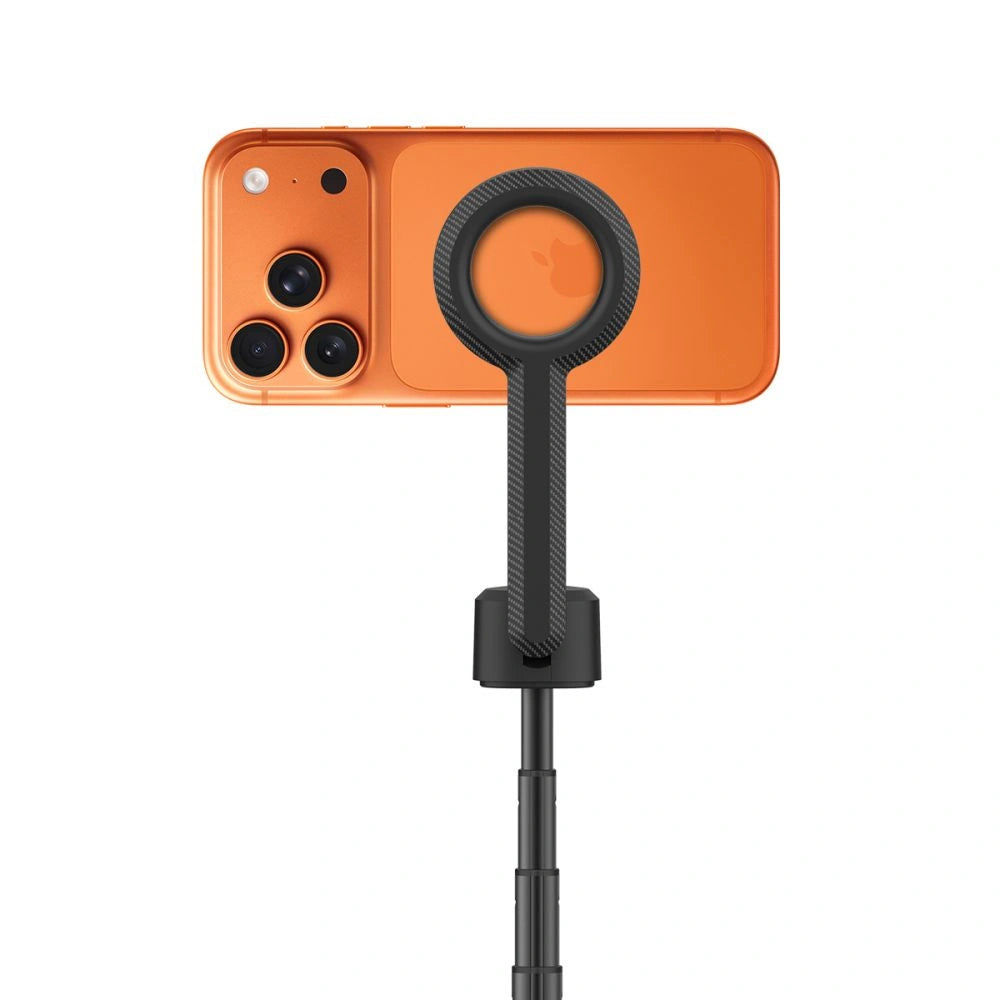Selfie stick Tech-Protect L10S Bluetooth Tripod - czarno-pomarańczowy – zdjęcie 7
