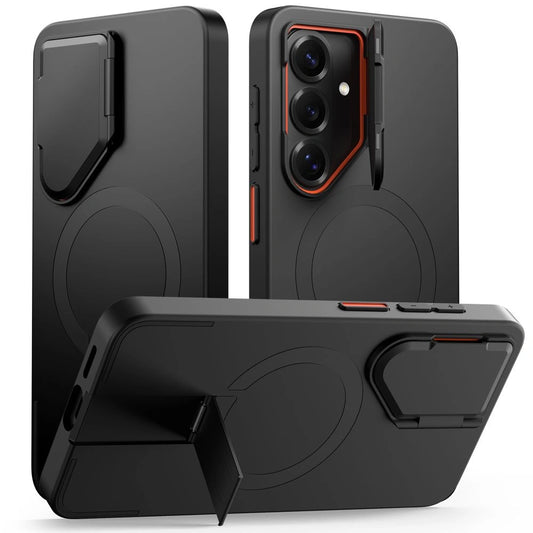 Etui Tech-Protect Kevlar Aura na Samsung Galaxy S26 - czarno-pomarańczowe
