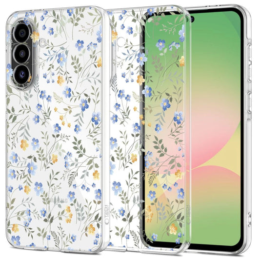 Etui Tech-Protect FlexAir na Samsung Galaxy A57 5G - wielokolorowe kwiaty