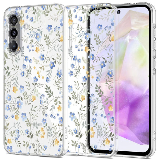 Etui Tech-Protect FlexAir na Samsung Galaxy A37 5G - wielokolorowe kwiaty