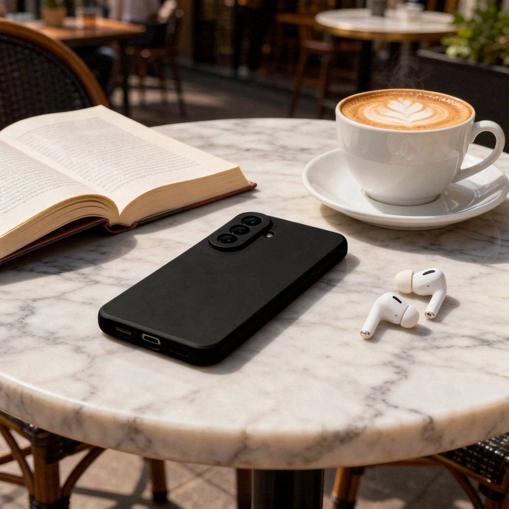 Etui Tech-Protect Icon na Samsung Galaxy A57 5G - czarne – zdjęcie 5