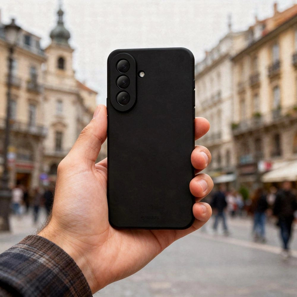 Etui Tech-Protect Icon na Samsung Galaxy A37 5G - czarne – zdjęcie 4
