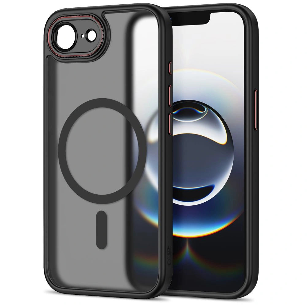 Etui Tech-Protect MagCam na iPhone 16e / 17e - półprzezroczyte – zdjęcie 2