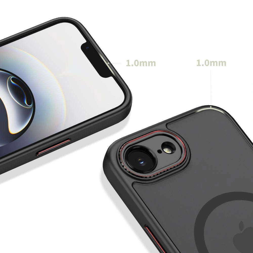 Etui Tech-Protect MagCam na iPhone 16e / 17e - półprzezroczyte – zdjęcie 5