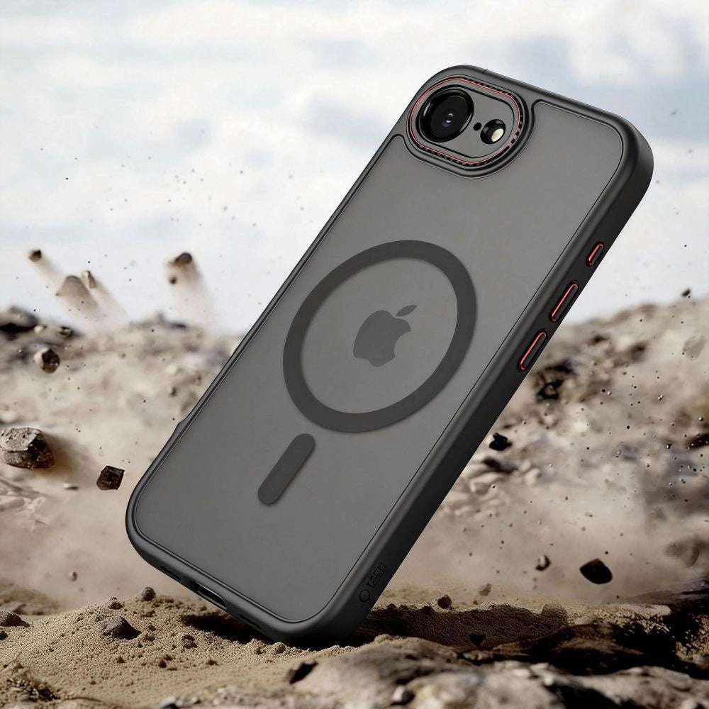 Etui Tech-Protect MagCam na iPhone 16e / 17e - półprzezroczyte – zdjęcie 6