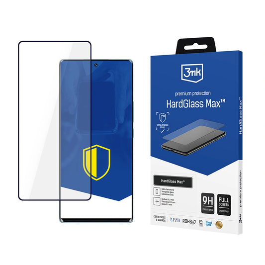 Wzmocnione szkło hartowane na cały ekran 3mk HardGlass Max na Honor 70