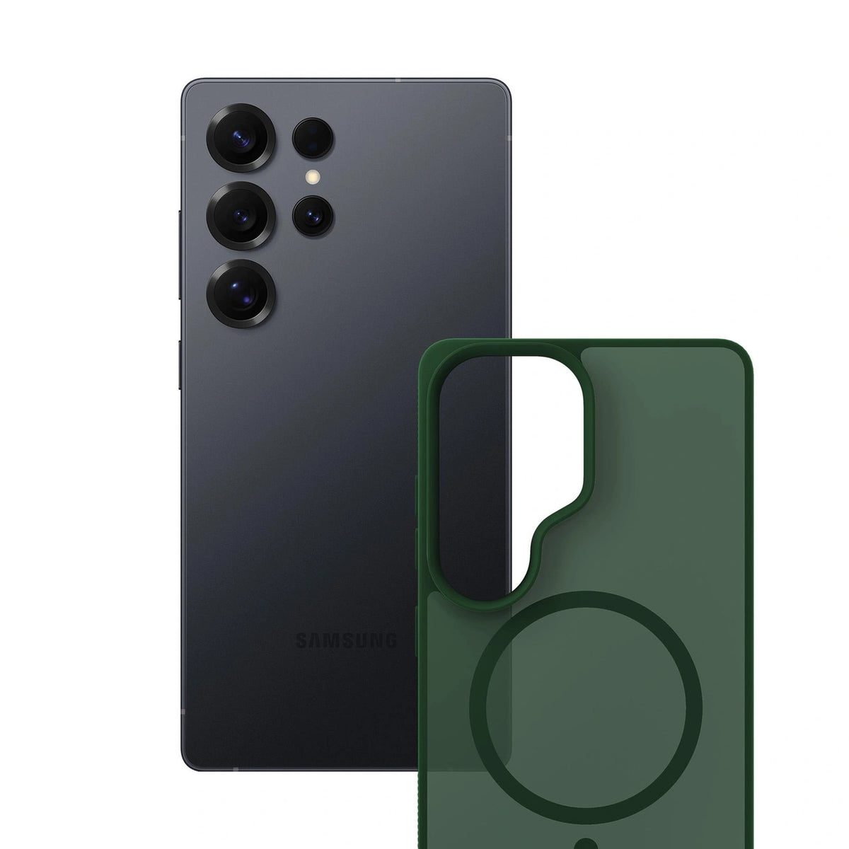 Etui 3mk Smoke na Samsung Galaxy S25 Ultra - zielone-półprzezroczyste – zdjęcie 10