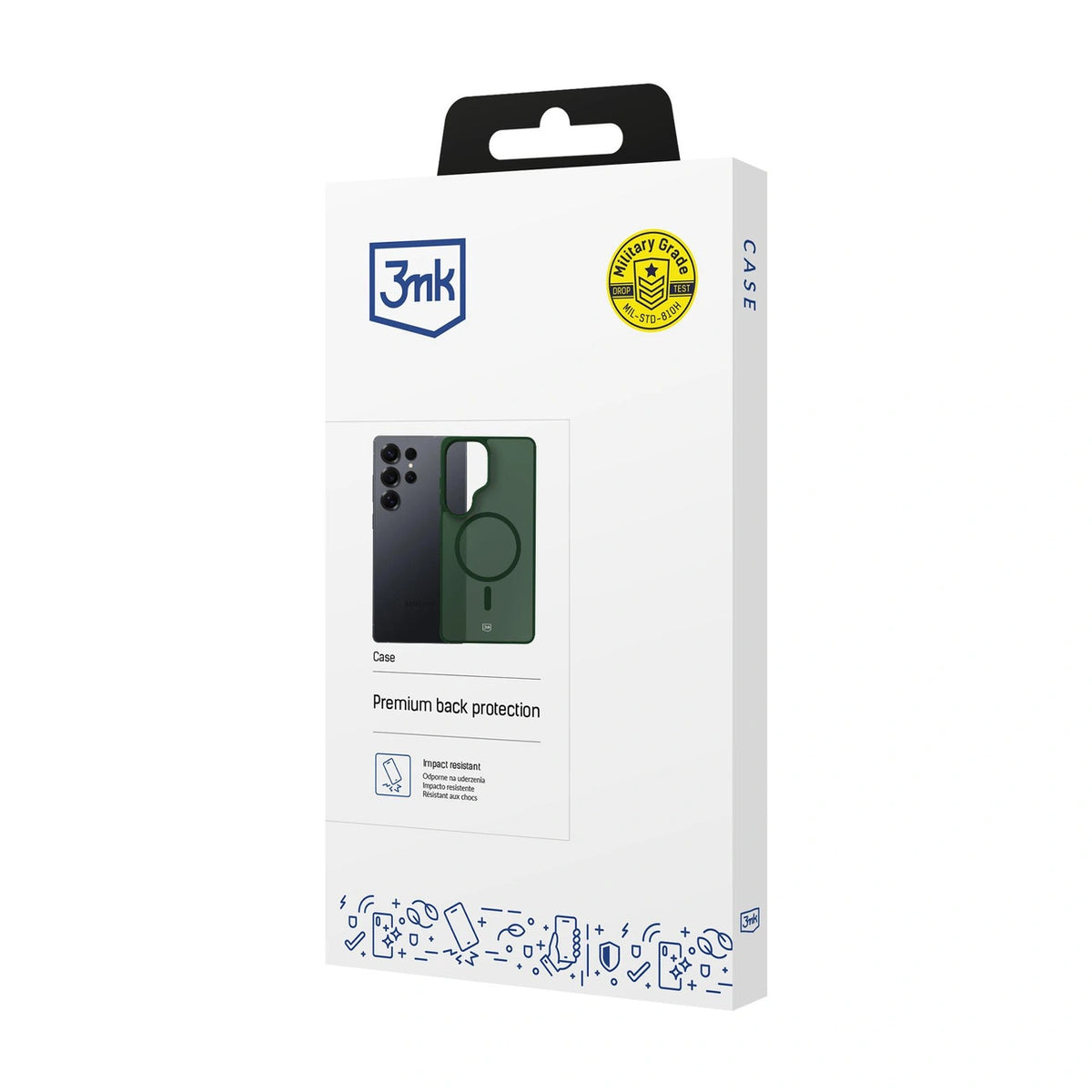 Etui 3mk Smoke na Samsung Galaxy S25 Ultra - zielone-półprzezroczyste – zdjęcie 15