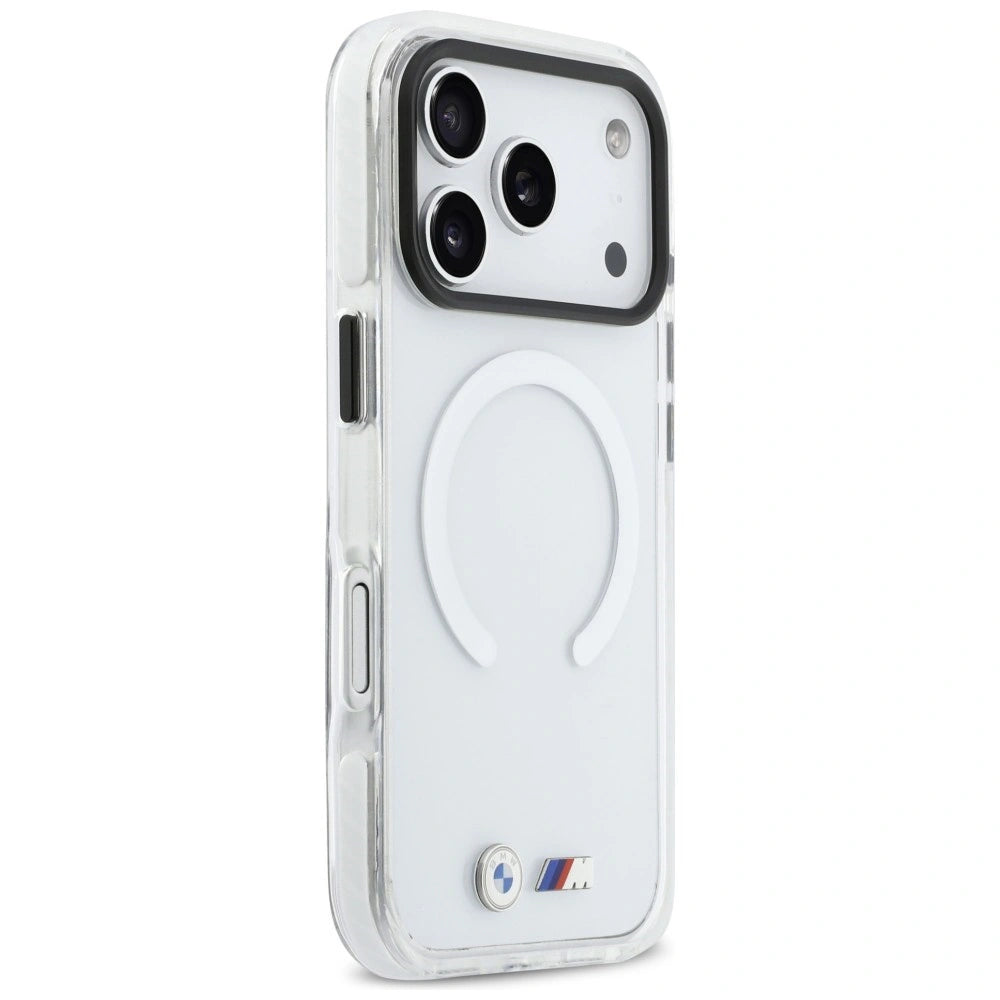 Etui BMW M IML Shockproof Metal Logos na iPhone 17 Pro Max - przezroczyste – zdjęcie 4