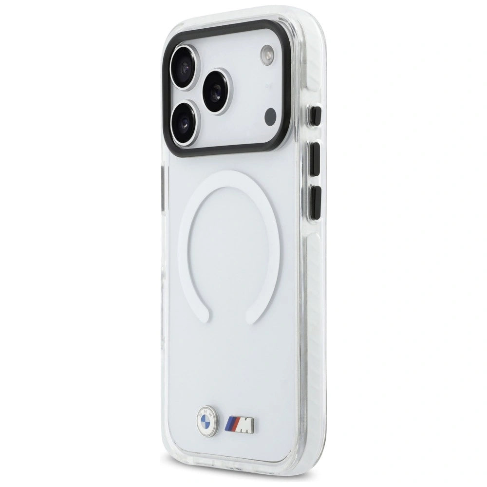 Etui BMW M IML Shockproof Metal Logos na iPhone 17 Pro - przezroczyste – zdjęcie 2