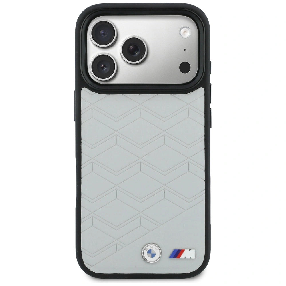 Etui BMW M Shape Logo MagSafe na iPhone 17 Pro Max - szare – zdjęcie 3