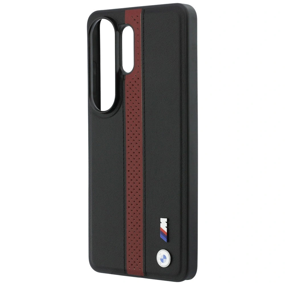 Etui BMW Perforated Stripe Logo do Samsung Galaxy S26 Ultra - czerwone – zdjęcie 6