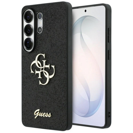 Etui Guess Fixed Glitter Big 4G Metal do Samsung Galaxy S26 Ultra - czarne