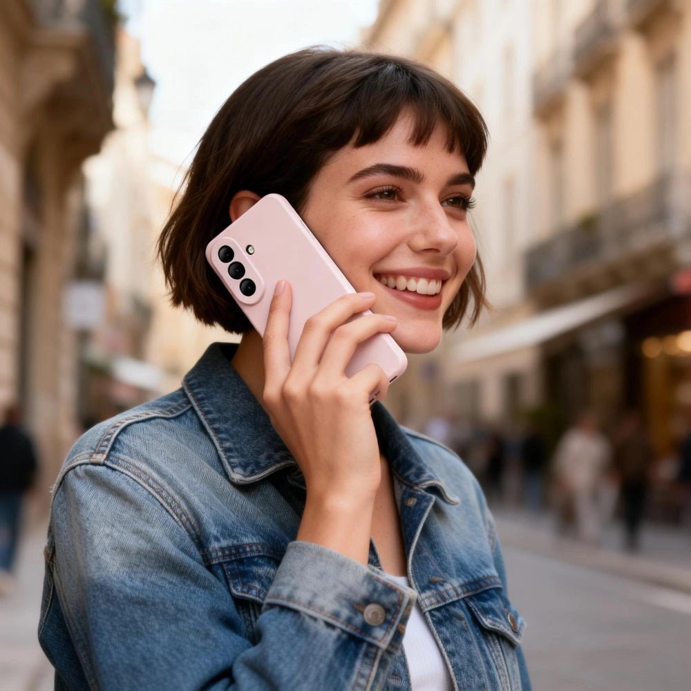 Etui Tech-Protect Icon na Samsung Galaxy A37 5G - różowe – zdjęcie 4