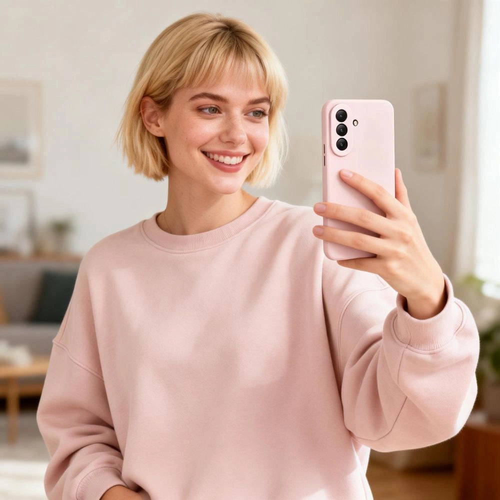 Etui Tech-Protect Icon na Samsung Galaxy A37 5G - różowe – zdjęcie 5