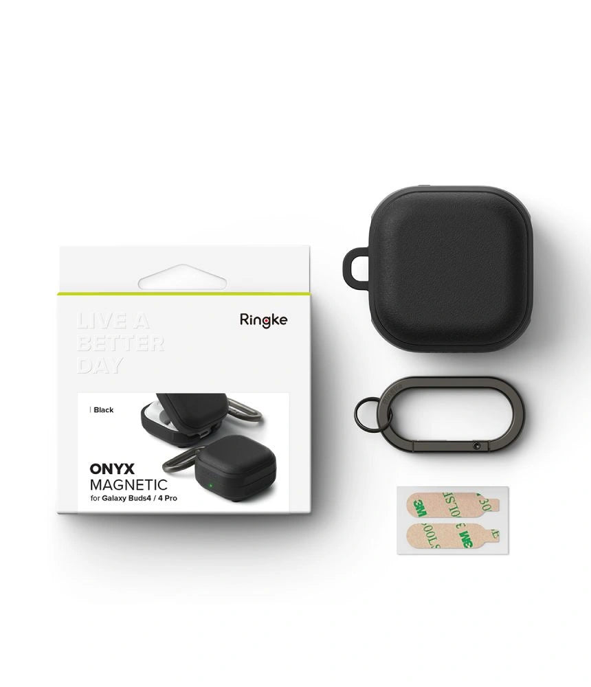 Etui Ringke Onyx Magnetic na Samsung Galaxy Buds 4 / 4 Pro - czarne – zdjęcie 7