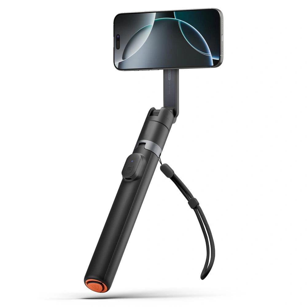 Selfie stick i statyw Spigen S581W MagSafe Bluetooth - czarny – zdjęcie 3