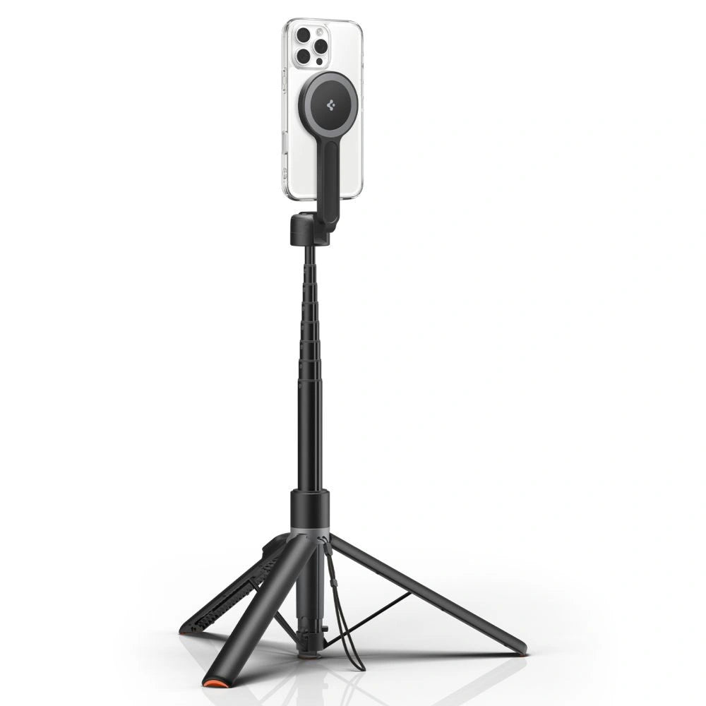 Selfie stick i statyw Spigen S581W MagSafe Bluetooth - czarny – zdjęcie 4