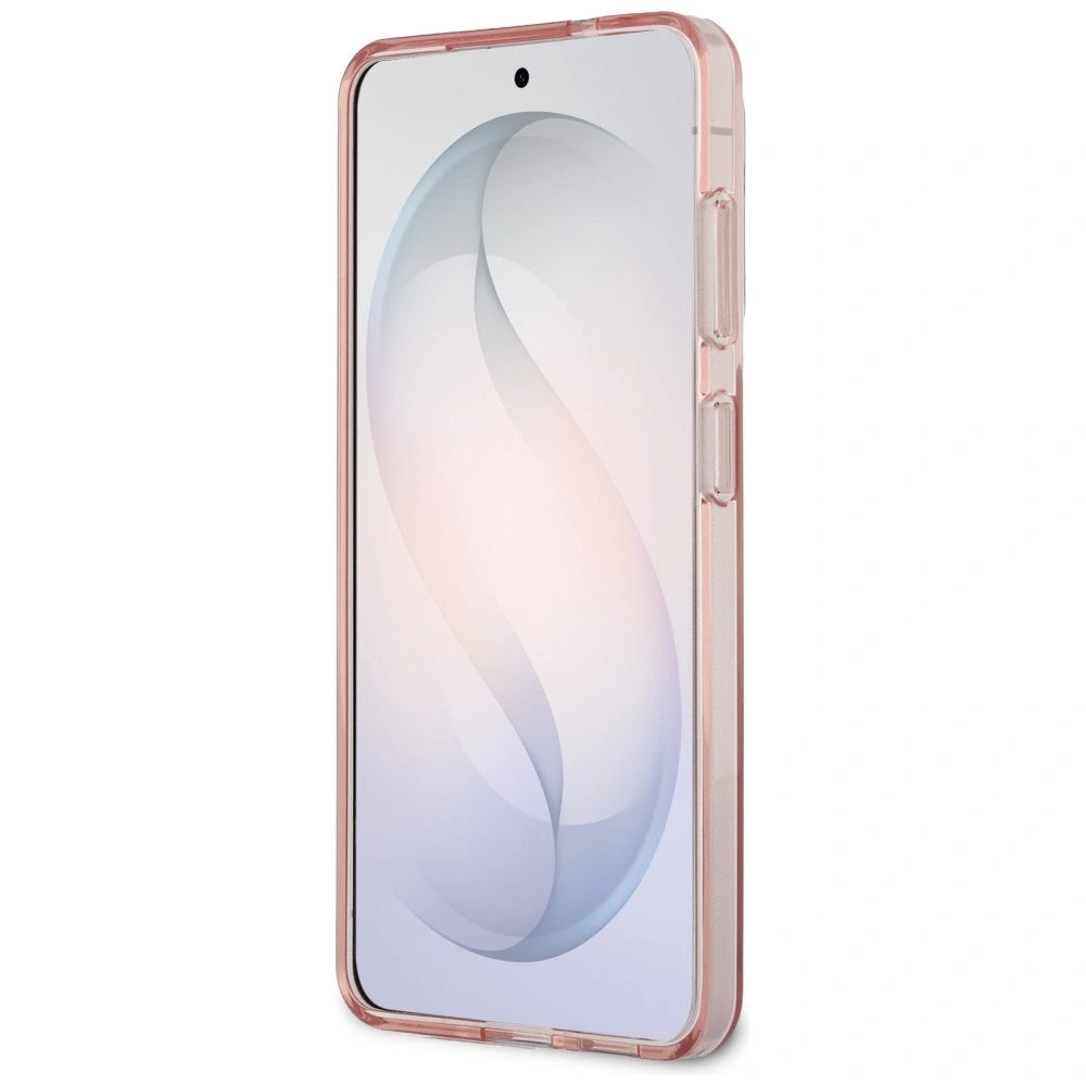 Etui Guess IML Gradient Triangle MagSafe na Samsung Galaxy S26 - różowe – zdjęcie 5