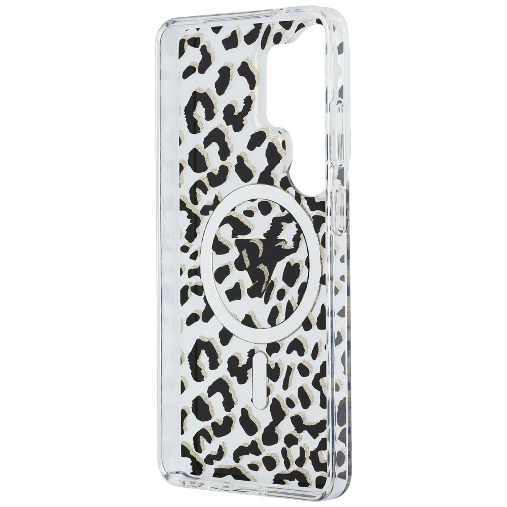 Etui Guess IML Leopard Print Triangle na Samsung Galaxy S26 Ultra - czarne – zdjęcie 7