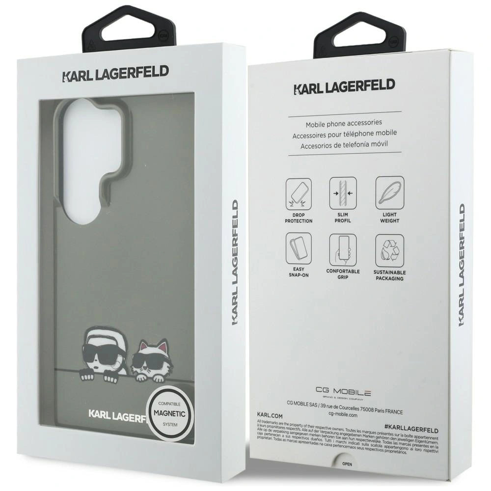 Etui Karl Lagerfeld IML Peekaboo na Samsung Galaxy S26 Ultra - czarne – zdjęcie 8