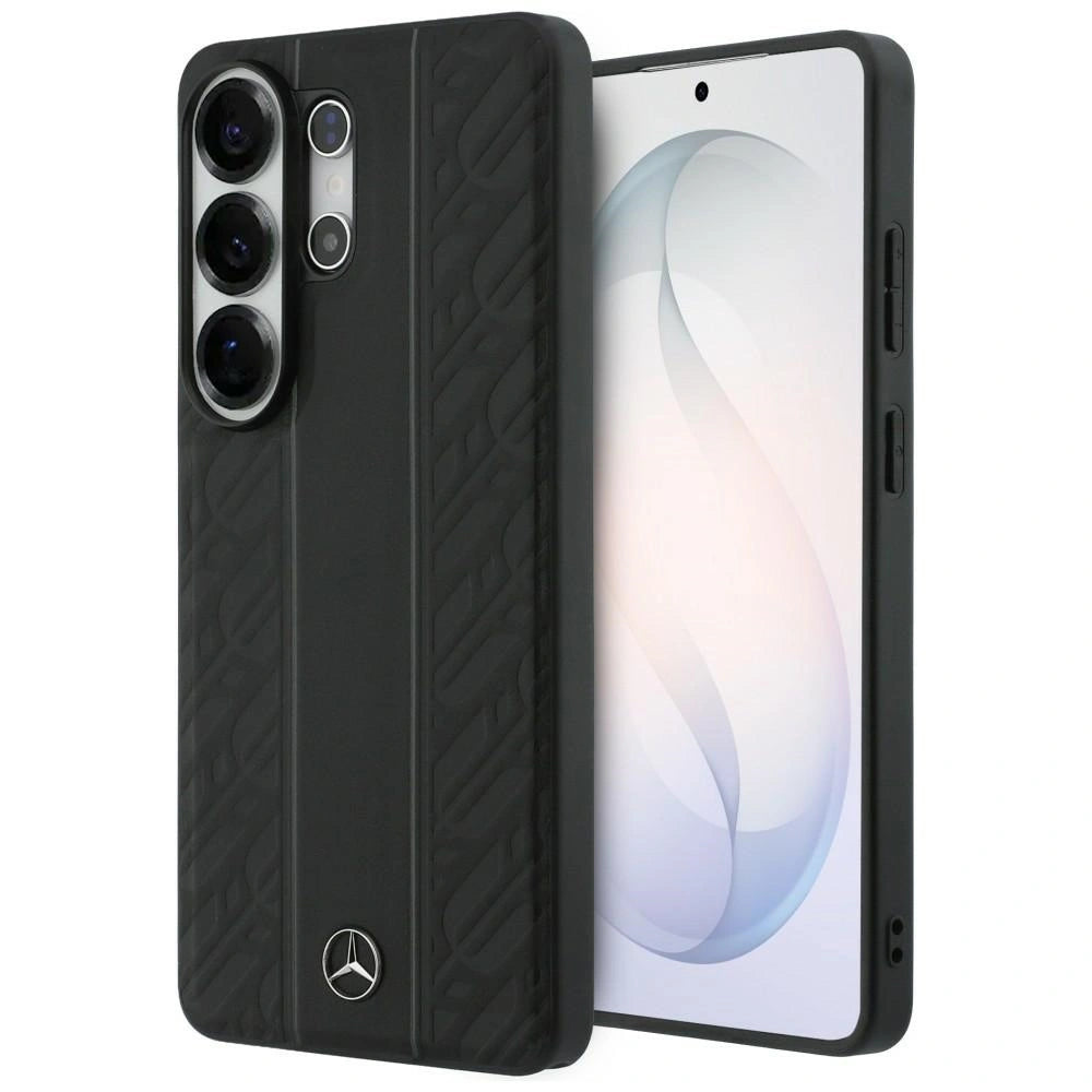 Etui Mercedes Laurel Leaves Vertical na Samsung Galaxy S26 Ultra - czarne
