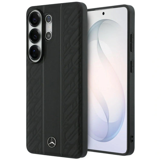 Etui Mercedes Laurel Leaves Vertical na Samsung Galaxy S26 Ultra - czarne