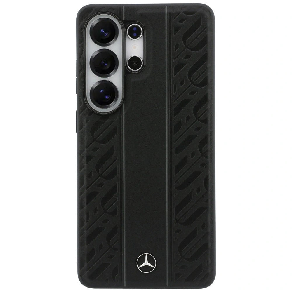 Etui Mercedes Laurel Leaves Vertical na Samsung Galaxy S26 Ultra - czarne – zdjęcie 3