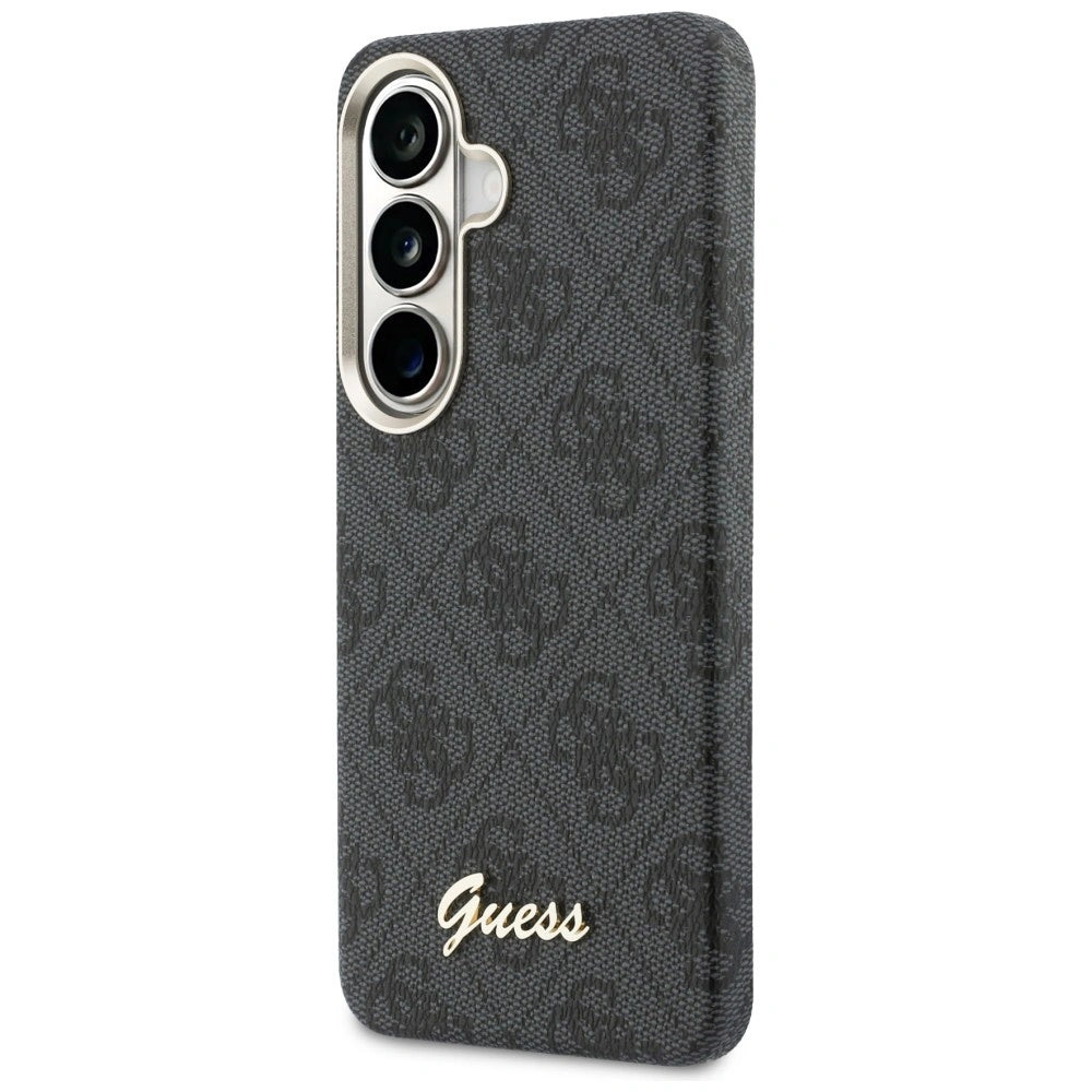 Etui Guess 4G Script MagSafe na Samsung Galaxy S26 - czarny – zdjęcie 2