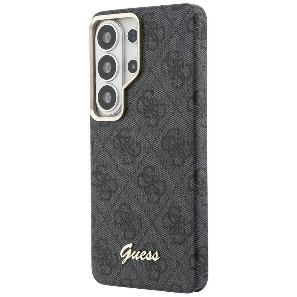 Etui Guess 4G Script MagSafe na Samsung Galaxy S26 Ultra - czarne – zdjęcie 2