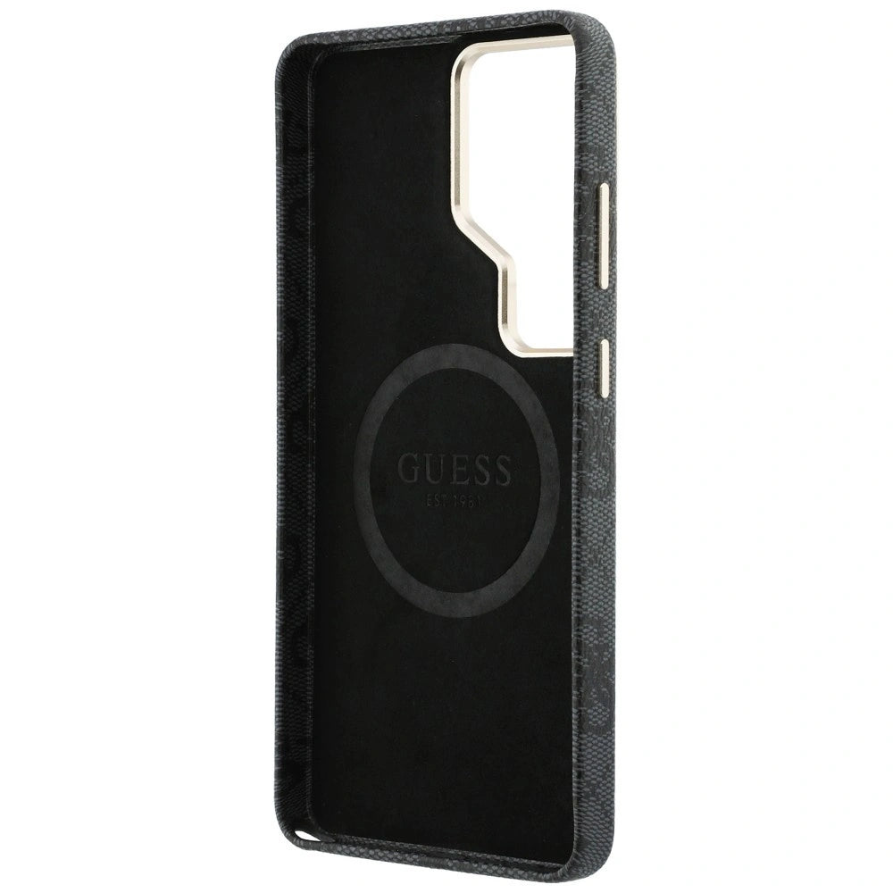 Etui Guess 4G Script MagSafe na Samsung Galaxy S26 Ultra - czarne – zdjęcie 7