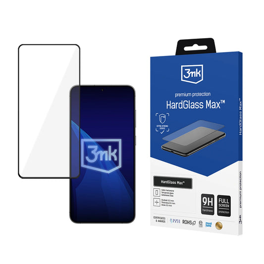 Wzmocnione szkło hartowane na cały ekran 3mk na Samsung Galaxy S24+
