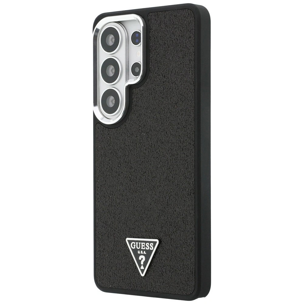 Etui Guess Fixed Glitter Triangle na Samsung Galaxy S26 Ultra - czarne – zdjęcie 2