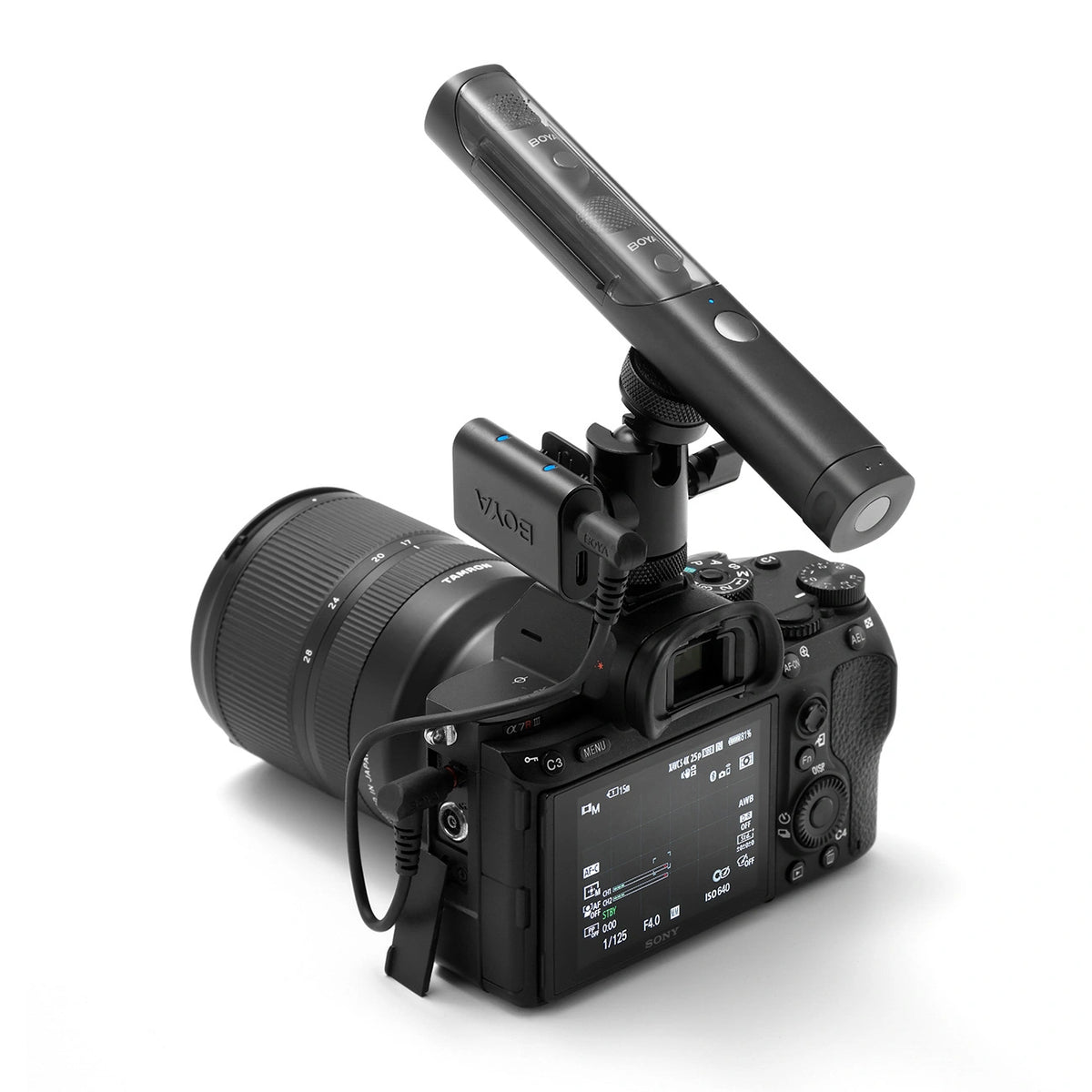 Mikrofon BOYA MAGIC-05 bezprzewodowy 2.4GHz USB-C - czarny – zdjęcie 14