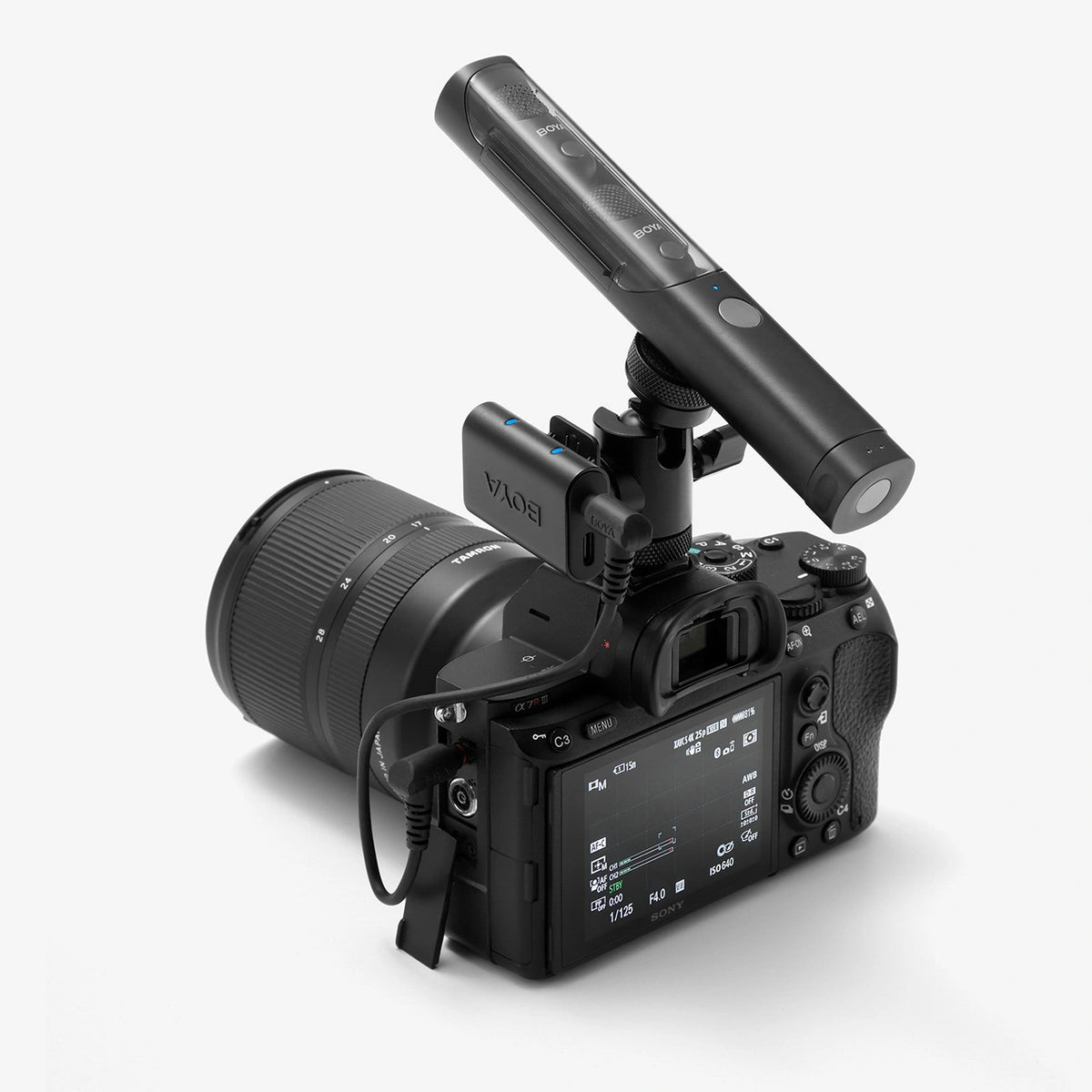 Mikrofon BOYA MAGIC-05 bezprzewodowy 2.4GHz USB-C - czarny – zdjęcie 9