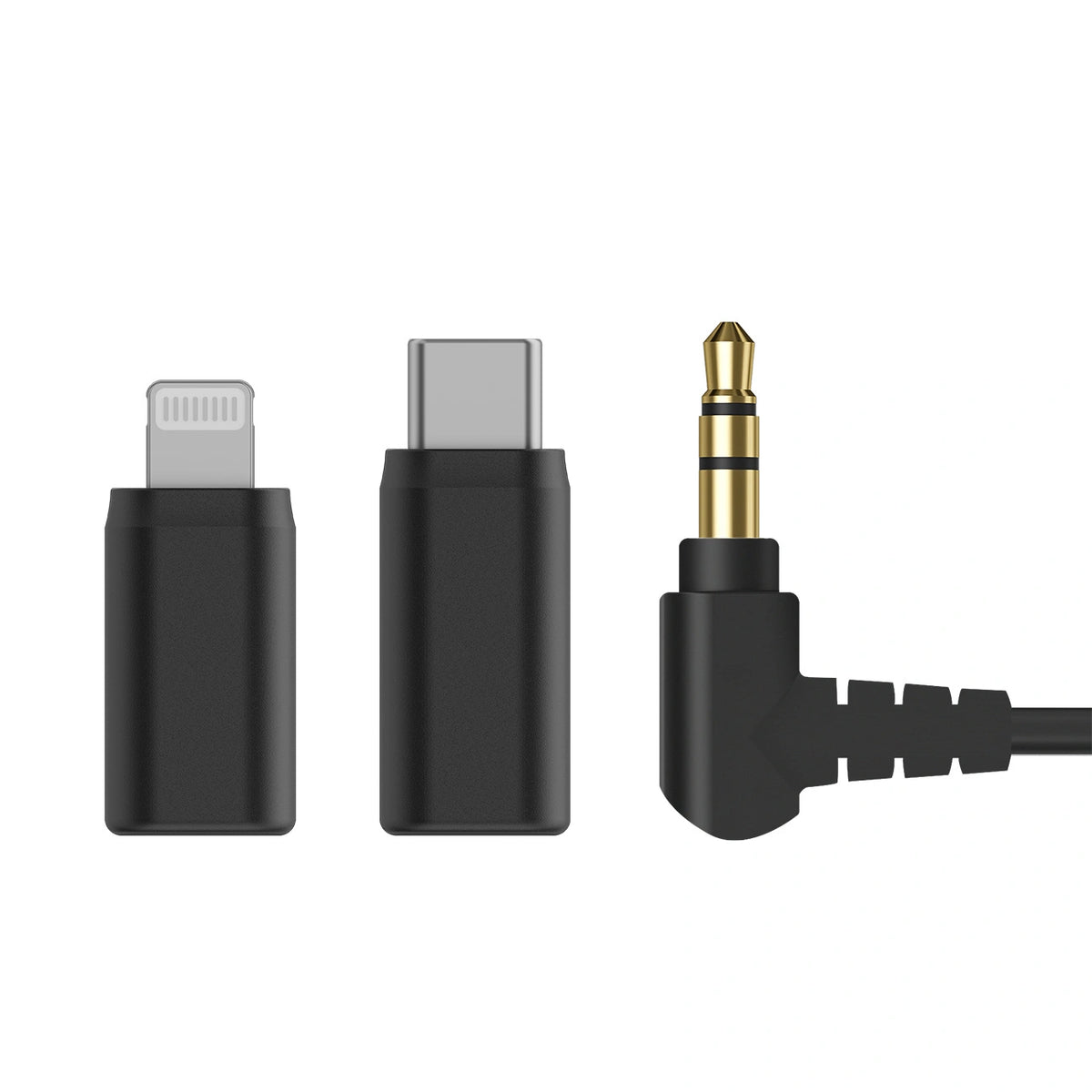 Mikrofony BOYA BOYAMIC 2-02 bezprzewodowe 2.4 GHz USB-C - czarne – zdjęcie 3