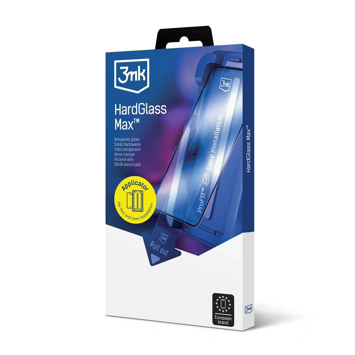 Szkło hartowane 3mk HardGlass Max na iPhone 14 Pro – zdjęcie 3