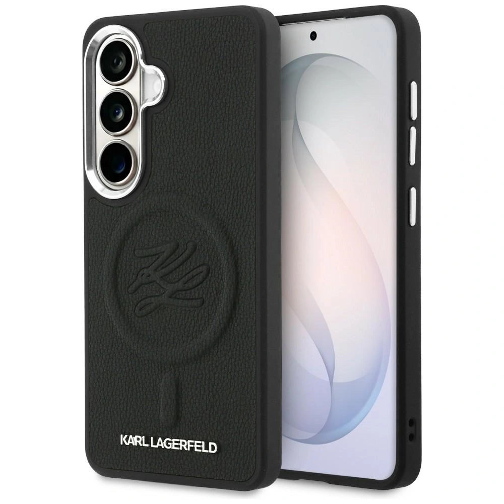 Etui Karl Lagerfeld Embossed Ring Initials na Samsung Galaxy S26 - czarne