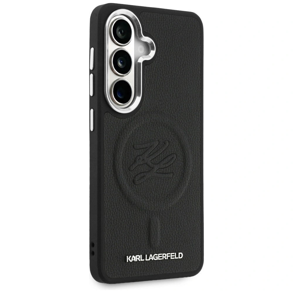 Etui Karl Lagerfeld Embossed Ring Initials na Samsung Galaxy S26 - czarne – zdjęcie 4