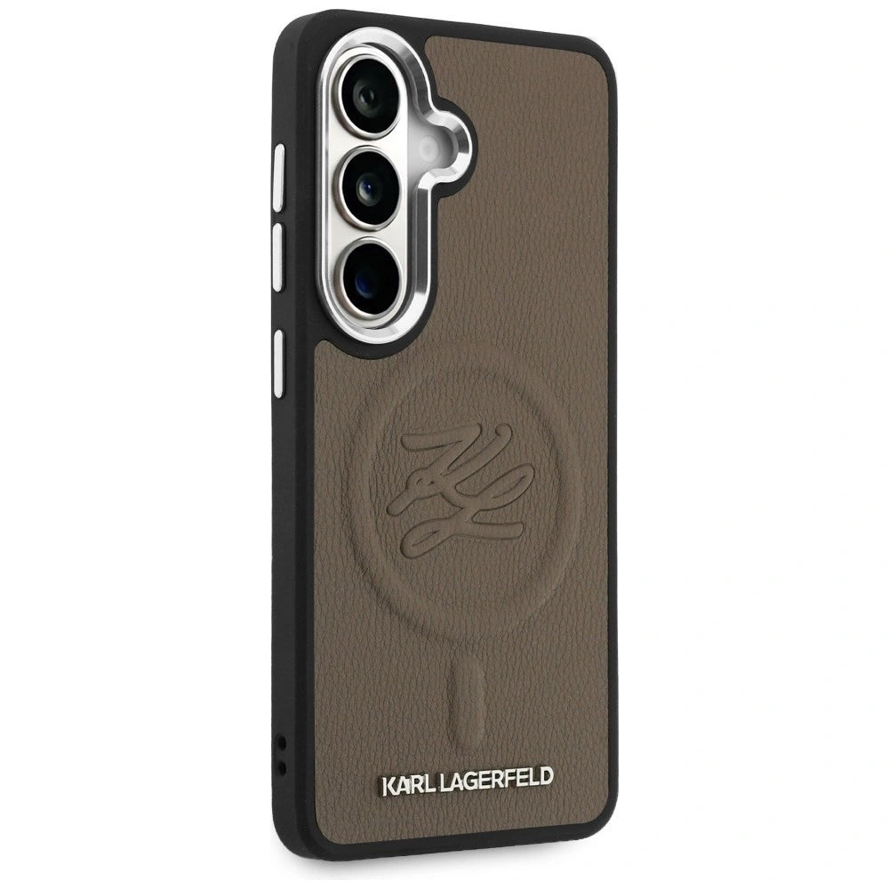 Etui Karl Lagerfeld Embossed Ring na Samsung Galaxy S26+ - brązowe – zdjęcie 4