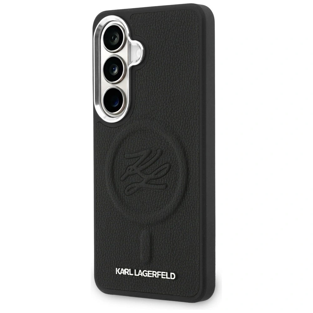 Etui Karl Lagerfeld Embossed Ring Initials na Samsung Galaxy S26+ - czarne – zdjęcie 2