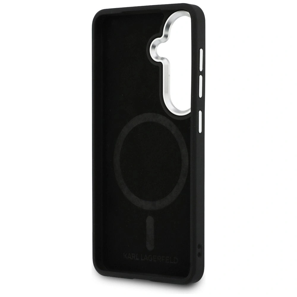 Etui Karl Lagerfeld Embossed Ring Initials na Samsung Galaxy S26+ - czarne – zdjęcie 7