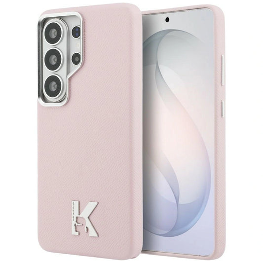 Etui Karl Lagerfeld K Metal Logo na Samsung Galaxy S26 Ultra - różowe