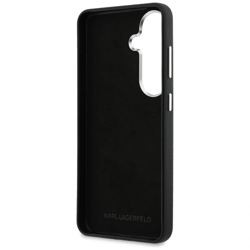 Etui Karl Lagerfeld Saffiano Double Heads na Samsung Galaxy S26 - czarne – zdjęcie 7