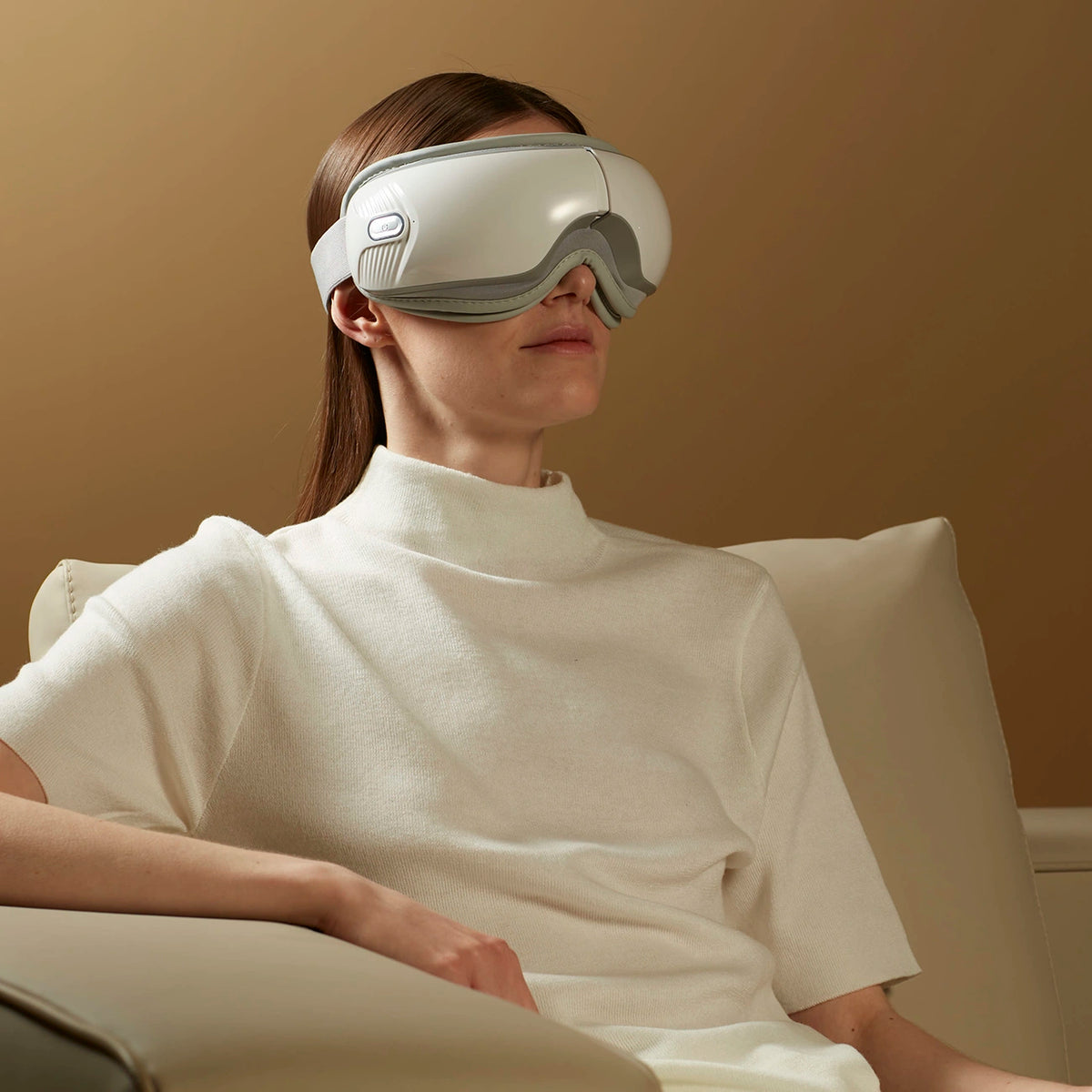 Masażer Dreame E30 na oczy - beżowy – zdjęcie 5