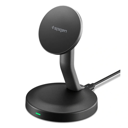Ładowarka bezprzewodowa Spigen EF151MS Essential MagSafe 15W - czarna