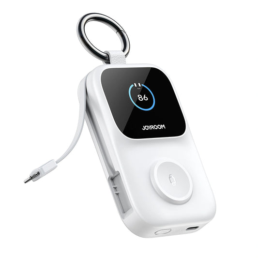 Powerbank Joyroom JR-W19 5000mAh z ładowaniem bezprzewodowym - biały