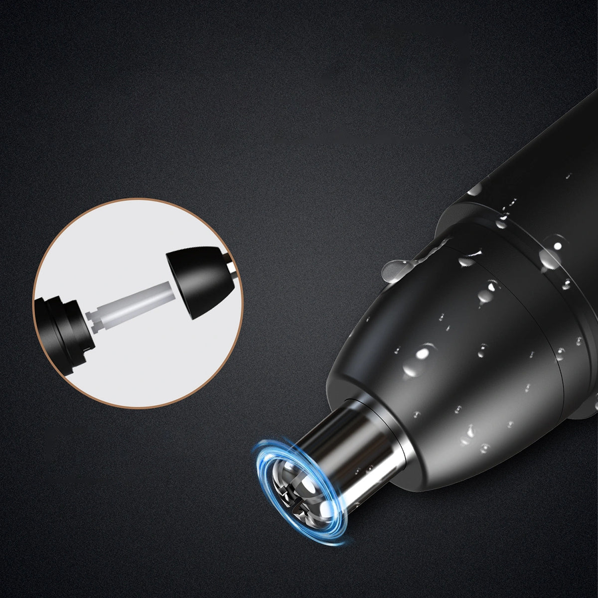 Trymer MAXGROOM GT2220A do nosa uszu i brwi - czarny – zdjęcie 8