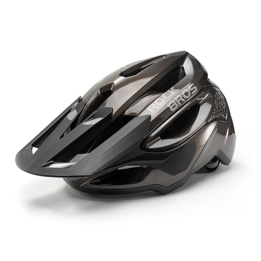 Kask rowerowy Rockbros LK-99 na rower górski z regulowanym - tytanowy