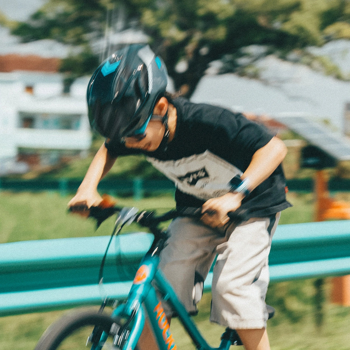 Kask rowerowy Rockbros TS-42 lekki 58-62 cm - tytanowy – zdjęcie 6